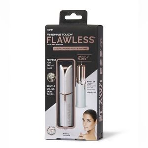 Flawless by Finishing Touch Flawless - Facial Hair Remover - White & Rose Gold